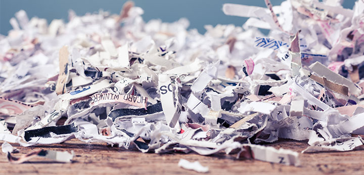 Paper shred